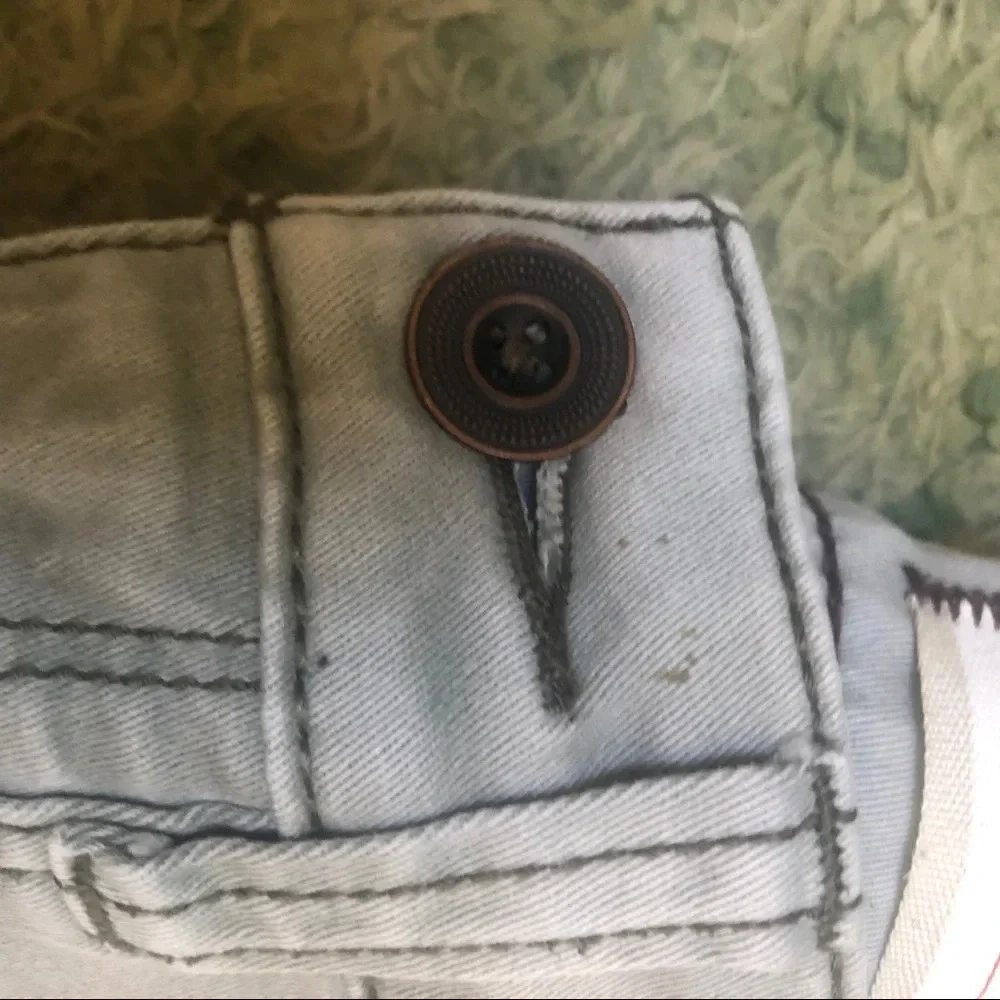 HEI HEI ANTHROPOLOGIE UTILITY JEANS